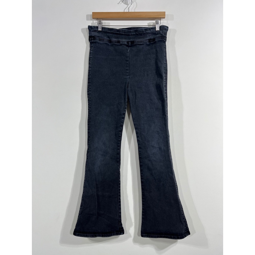 Frame The Jet Set Flare Jeans Retro Western Bell Bottoms Black High Rise Size 2